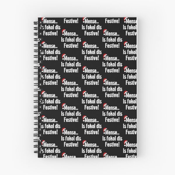 Item preview, Mense, is fokol dis festive, funny South African Afrikaans Christmas designed and sold by Huesoffun.