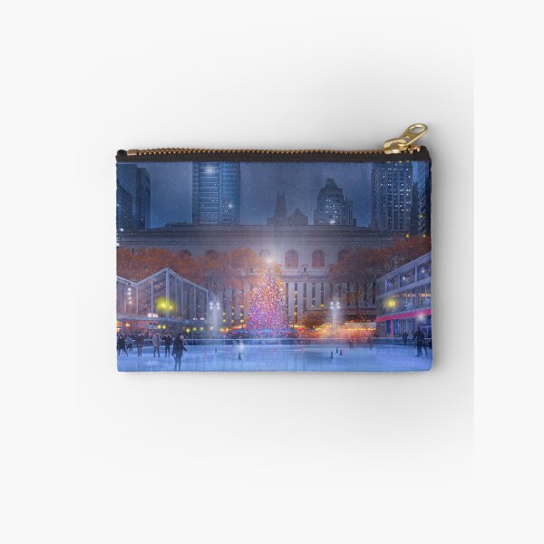 Item preview, Patinaje sobre hielo en Bryant Park designed and sold by VisualVoyages.