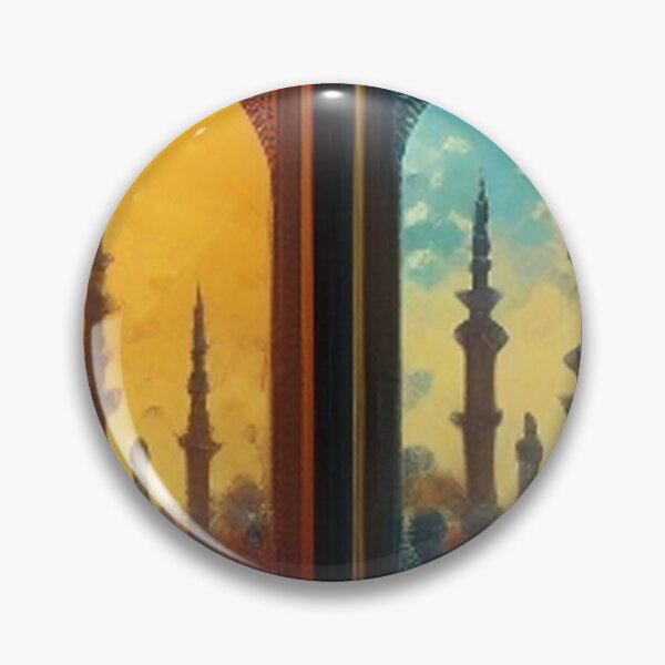 Item preview, Painting of  Palace /castle and ancient Arab Islamic architecture designed and sold by MaissaArt.