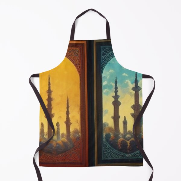 Item preview, Painting of Palace /castle and ancient Arab Islamic architecture designed and sold by MaissaArt.