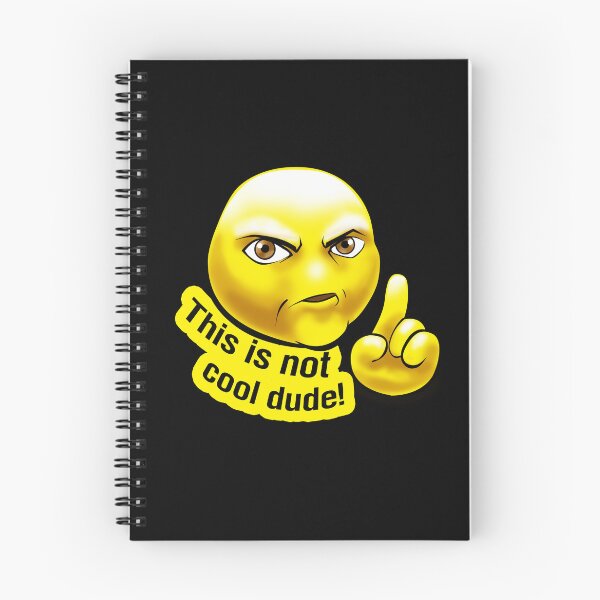 Item preview, Sad Emoji Face - This is not cool dude! designed and sold by Digi Artworks Store.