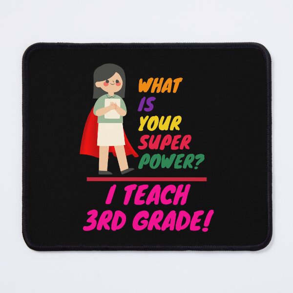 Item preview, 3rd Grade Teacher Superhero designed and sold by superteachers.