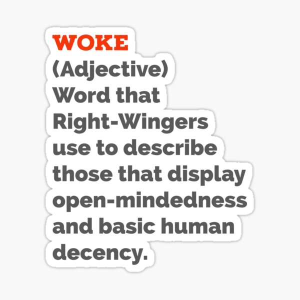 Item preview, Woke definition  designed and sold by Rachel the Artist .