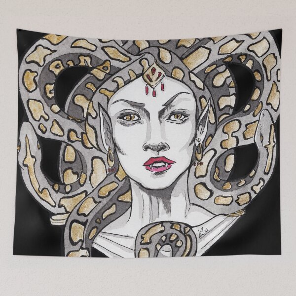 Item preview, Gorgon Portrait designed and sold by Oniroiatlier.