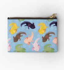 Axolotl Pattern Studio Pouch
