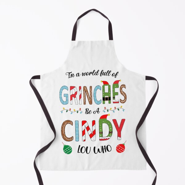 Item preview, Funny Christmas, In A World Full Of Grinches Be A Cindy Lou Who designed and sold by Hottshirtdesign.