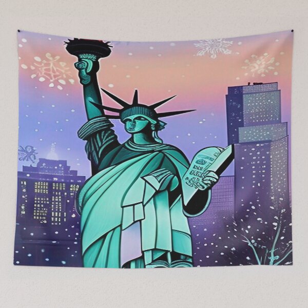 Item preview, Winter in New York designed and sold by ZvezdanArt.