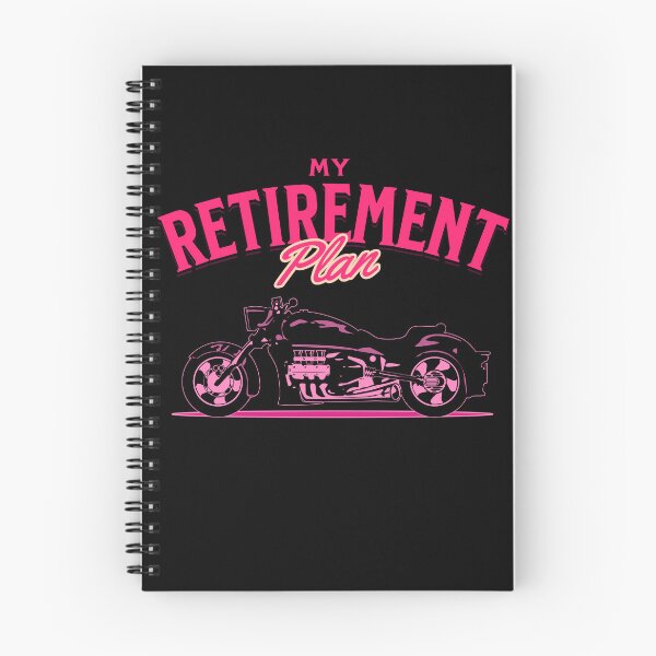 Item preview, My Retirement Plan Motorcycle Rider Retired Biker Retire Bikers Mood Goals Racer designed and sold by CarantinedChaos.