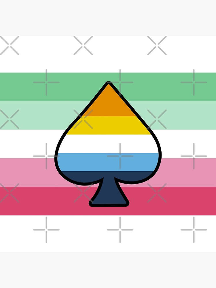 Aroace And Abrosexual Pride Flag With Ace Of Spades Poster For Sale By Lunyssa Redbubble 3026