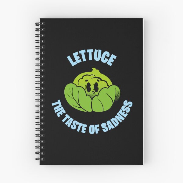 Item preview, Lettuce The Taste Of Sadness, vegan designed and sold by retrippy.