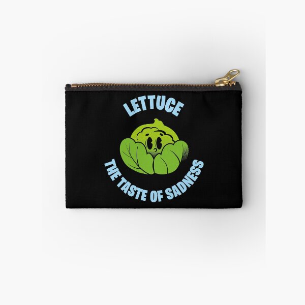 Item preview, Lettuce The Taste Of Sadness, vegan designed and sold by retrippy.