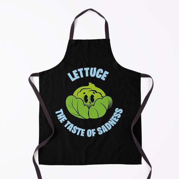 Item preview, Lettuce The Taste Of Sadness, vegan designed and sold by retrippy.