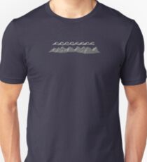 Wave Clouds in the Mountains Unisex T-Shirt