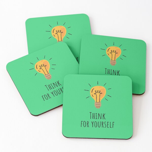 Item preview, Think for Yourself Light Bulb designed and sold by Thewelllife.