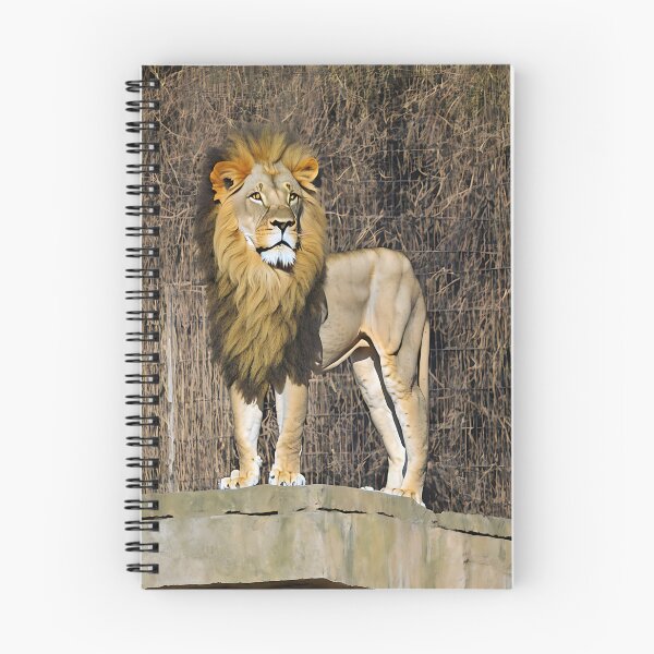 Item preview, Lion Standing on stone bridge  designed and sold by David-Howells.