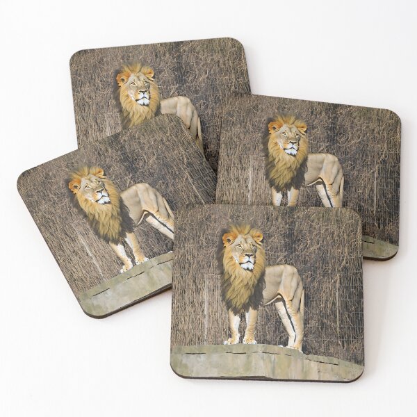Item preview, Lion Standing on stone bridge  designed and sold by David-Howells.