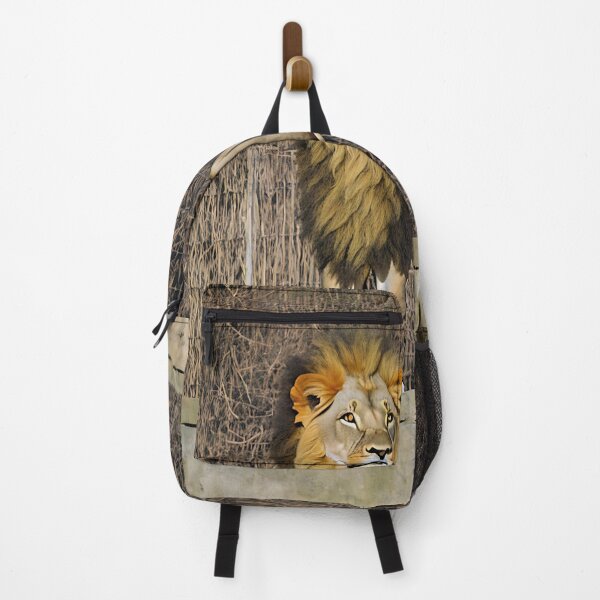 Item preview, Lion Standing on stone bridge  designed and sold by David-Howells.
