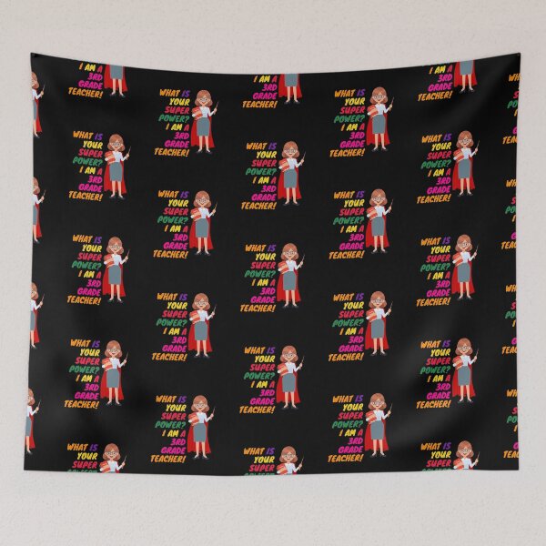 Item preview, What Is Your Superpower 3rd Grade Teacher  designed and sold by superteachers.