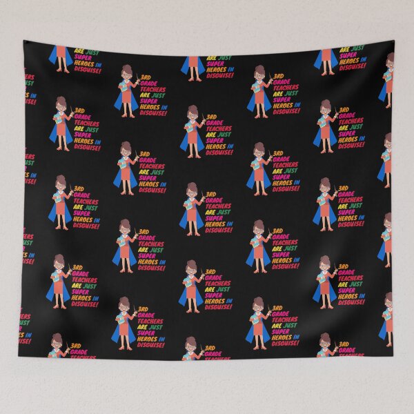 Item preview, 3rd Grade Teacher Superhero designed and sold by superteachers.