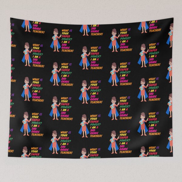 Item preview,  3rd Grade Teacher Superhero designed and sold by superteachers.