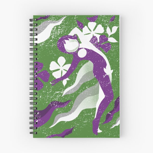Item preview, Abstract Female Silhouette in Suffragette Colours designed and sold by GrumpyFella.