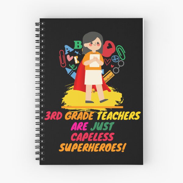 Item preview, 3rd Grade Teacher Appreciation Superhero designed and sold by superteachers.