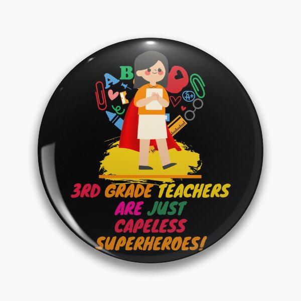 Item preview, 3rd Grade Teacher Appreciation Superhero designed and sold by superteachers.