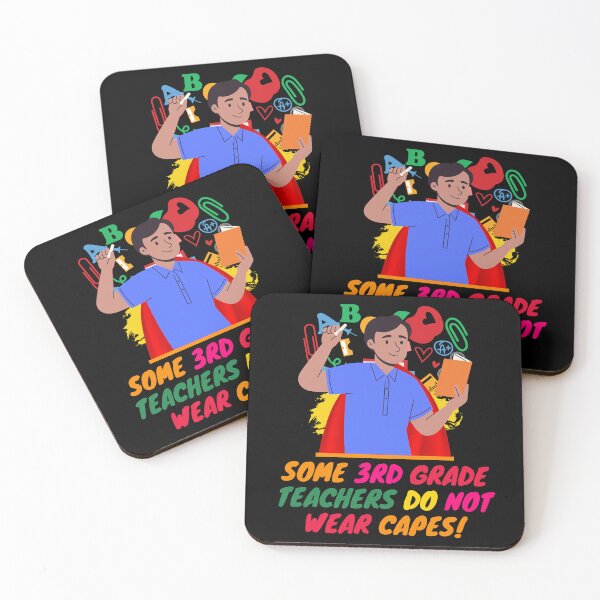 Item preview, 3rd Grade Teacher Superhero designed and sold by superteachers.