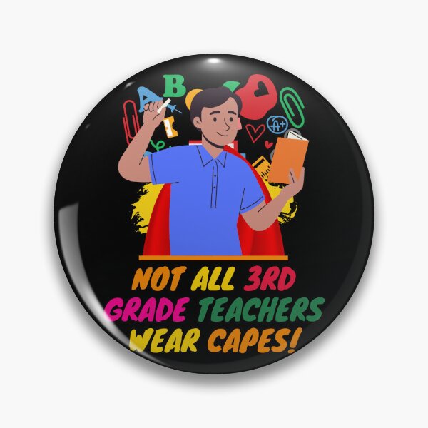 Item preview, Superhero 3rd Grade Teacher Appreciation designed and sold by superteachers.