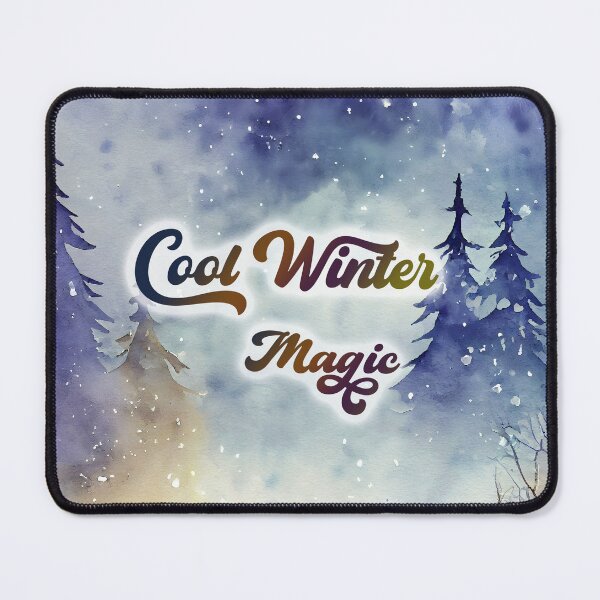 Item preview, Cool Winter Magic Nature Snow designed and sold by fatydesignspace.