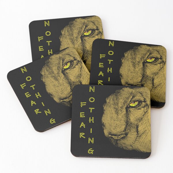 Item preview, Fear Nothing Lion designed and sold by SimpleSteve.
