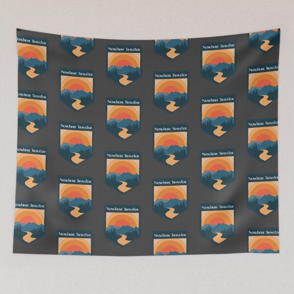 Item preview, Nowhere Traveler designed and sold by LookUpCreations.