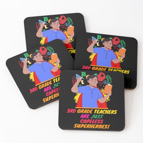 Item preview, 3rd Grade Teacher Superhero designed and sold by superteachers.