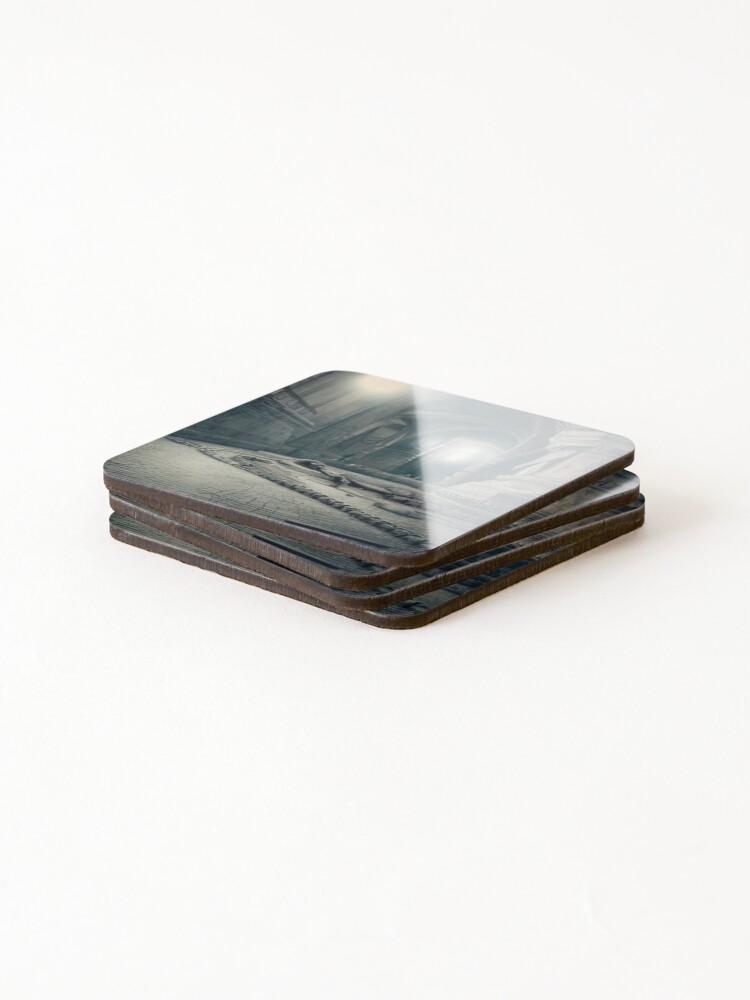 Thumbnail 4 of 5, Coasters (Set of 4), Catacombs designed and sold by Sub-Ruminations.
