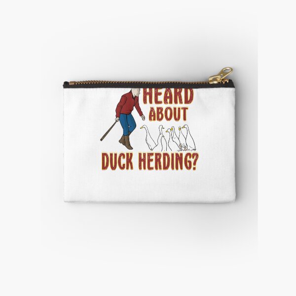 Item preview, Funny Duck Herding Question designed and sold by Gold Wings Tees.