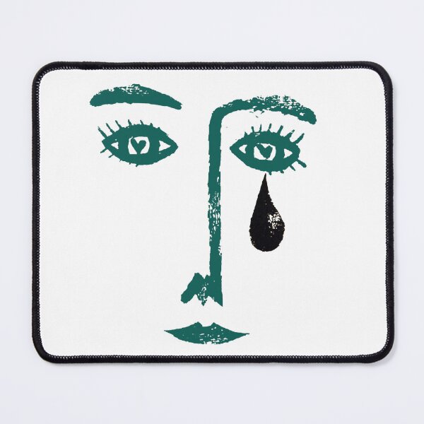 Item preview, Face with a tear, Bounjour Tristesse poster, Hello Sadness 1954 by Otto Preminger designed and sold by magarigaveras.