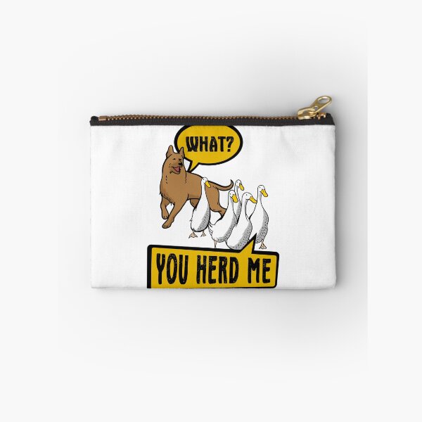 Item preview, Funny Duck Herding Conversation with Dog designed and sold by Gold Wings Tees.
