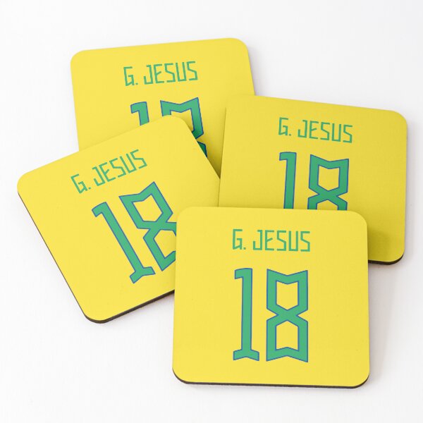 Item preview, Gabriel Jesus - Brazil 2022 designed and sold by On Target Sports.