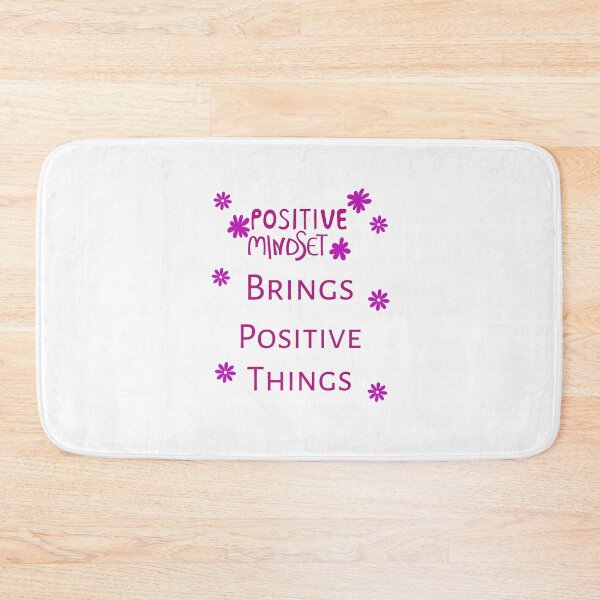 Item preview, Positive mindset brings positive things  - Inspirational quotes designed and sold by Happier-Futures.