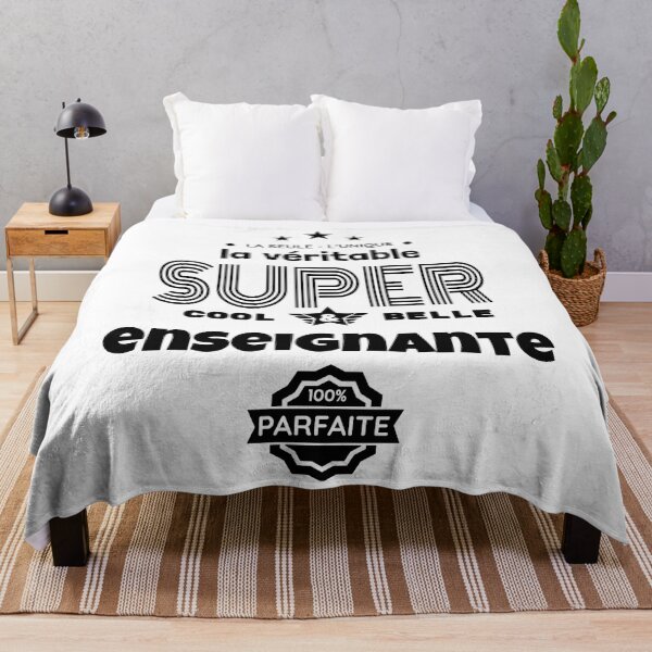 Aperçu de l'œuvre super enseignante 100% parfaite humour créée et vendue par la-petite-folie.