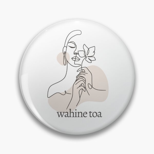 Item preview, Wahine Toa (kanohi) designed and sold by KiwiSwag.