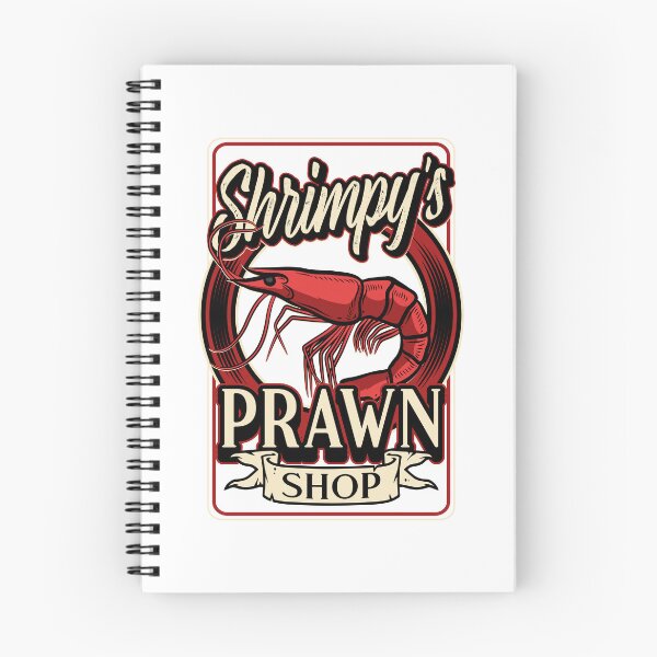 Item preview, Shrimpy's Prawn Shop Logo. Pawn Shop Prawn Pun designed and sold by Gold Wings Tees.