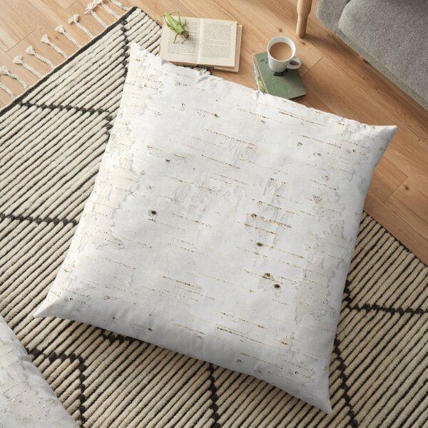 Birchbark Floor Pillow