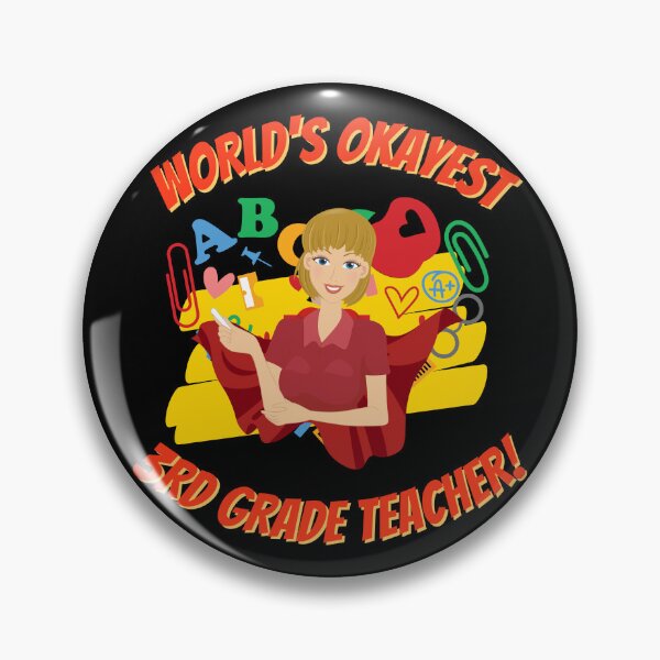 Item preview, Best Third Grade Teacher Appreciation designed and sold by superteachers.