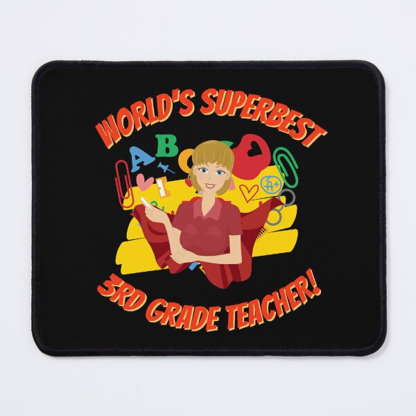 Item preview, Best Third Grade Teacher Appreciation designed and sold by superteachers.
