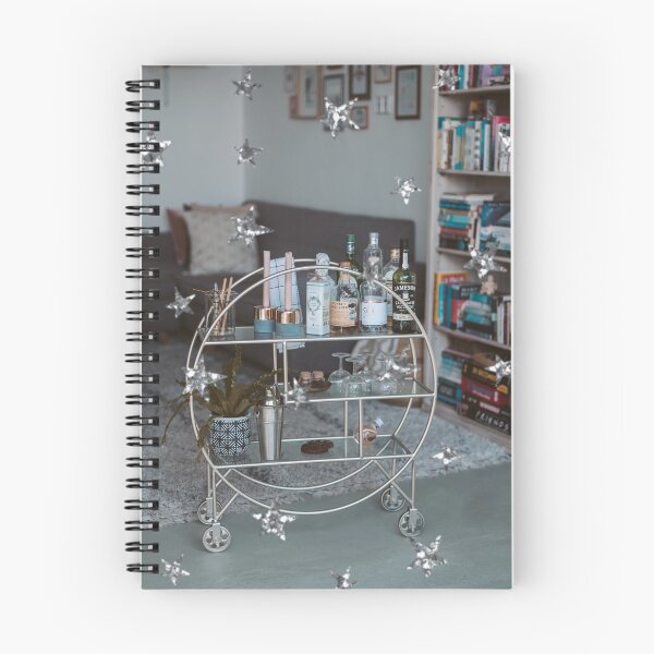 Item preview, Stars and Bar Cart Apartment Decor designed and sold by Femme Pastel Collective.