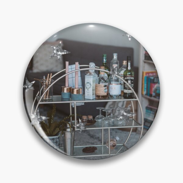 Item preview, Stars and Bar Cart Apartment Decor designed and sold by Femme Pastel Collective.