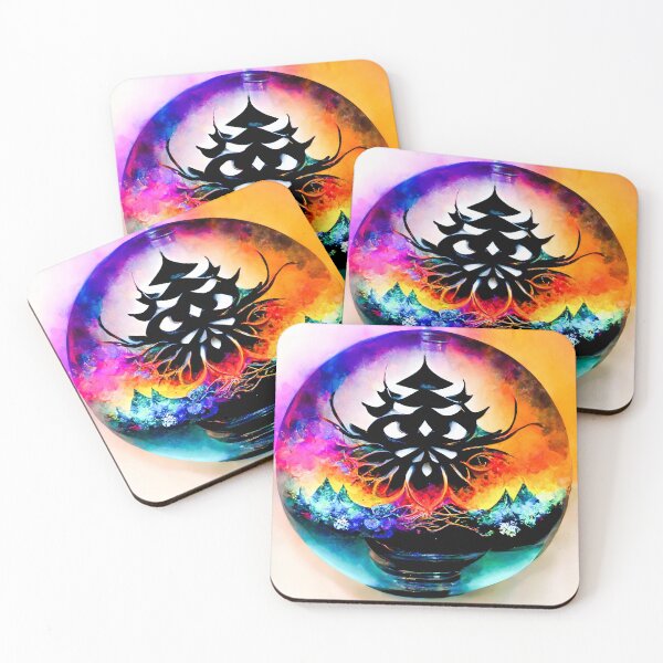 Item preview, The Mystical Chinese Pagoda - spiritual art spiritual artwork spirituality wellness well-being  designed and sold by LvSoulCreations.