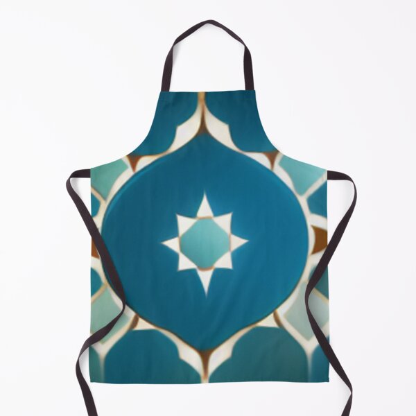 Item preview, blue mosaic of ancient Arab Islamic architecture / piece of art designed and sold by MaissaArt.