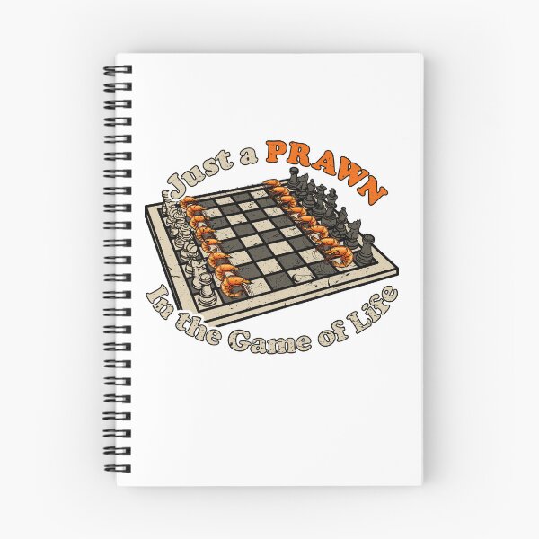Item preview, Funny Demotivational Chess Quote Shrimp/Pawn Pun designed and sold by Gold Wings Tees.